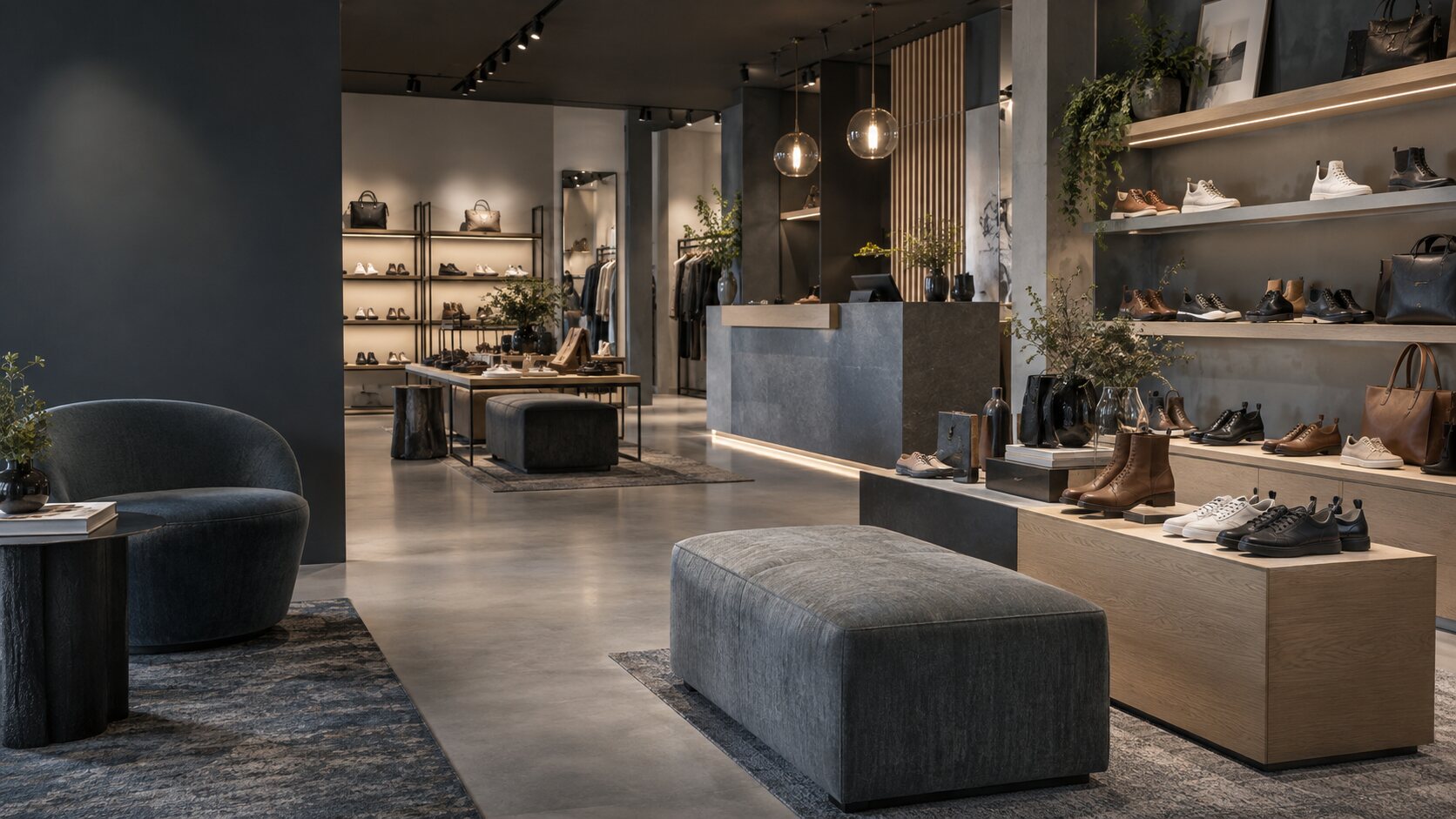 Boutique spécialisée moderne
